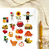 A sticker sheet full of cute little stickers perfect for planners, journals, or scrapbooking ❤