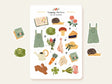 A sticker sheet full of cute little stickers perfect for planners, journals, or scrapbooking ❤