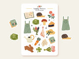 A sticker sheet full of cute little stickers perfect for planners, journals, or scrapbooking ❤