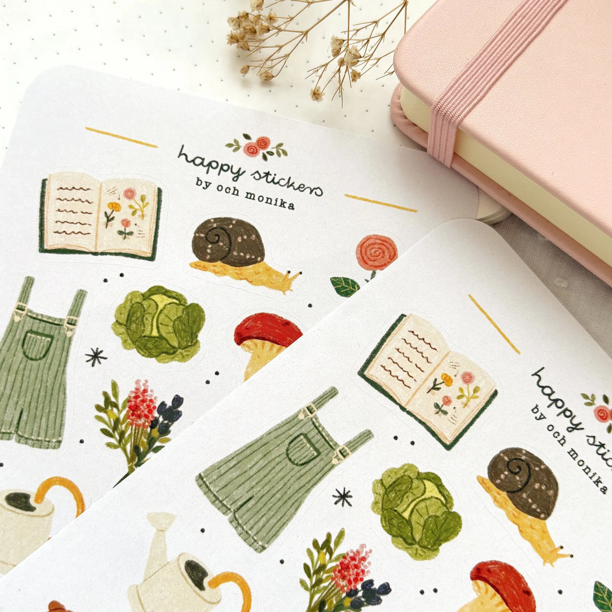 A sticker sheet full of cute little stickers perfect for planners, journals, or scrapbooking ❤