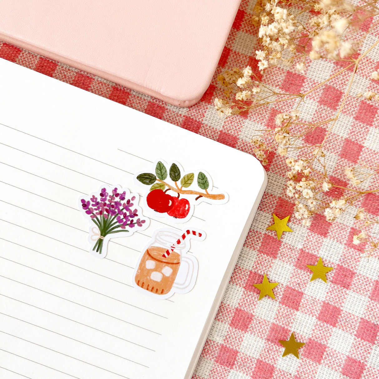 A sticker sheet full of cute little stickers perfect for planners, journals, or scrapbooking ❤