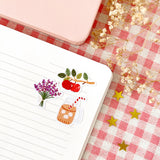 A sticker sheet full of cute little stickers perfect for planners, journals, or scrapbooking ❤