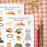 A sticker sheet full of cute little stickers perfect for planners, journals, or scrapbooking ❤