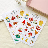 A sticker sheet full of cute little stickers perfect for planners, journals, or scrapbooking ❤