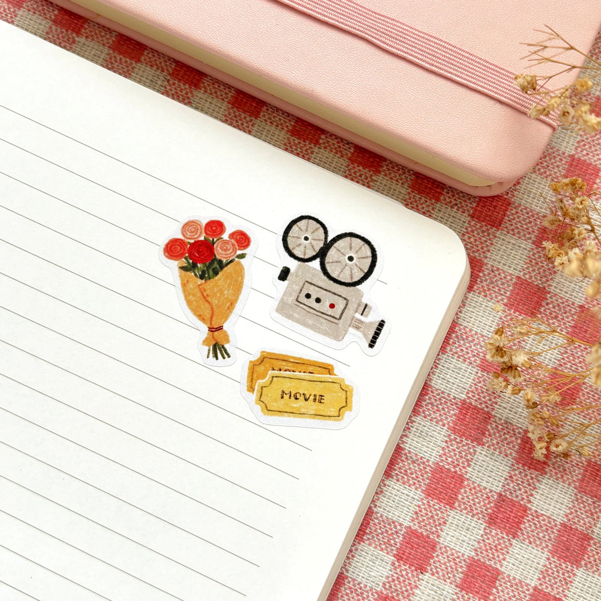A sticker sheet full of cute little stickers perfect for planners, journals, or scrapbooking ❤