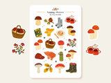 A sticker sheet full of cute little stickers perfect for planners, journals, or scrapbooking ❤