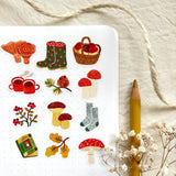 A sticker sheet full of cute little stickers perfect for planners, journals, or scrapbooking ❤