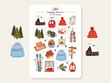 A sticker sheet full of cute little stickers perfect for planners, journals, or scrapbooking ❤