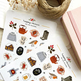 A sticker sheet full of cute little stickers perfect for planners, journals, or scrapbooking ❤