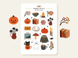 A sticker sheet full of cute little stickers perfect for planners, journals, or scrapbooking ❤