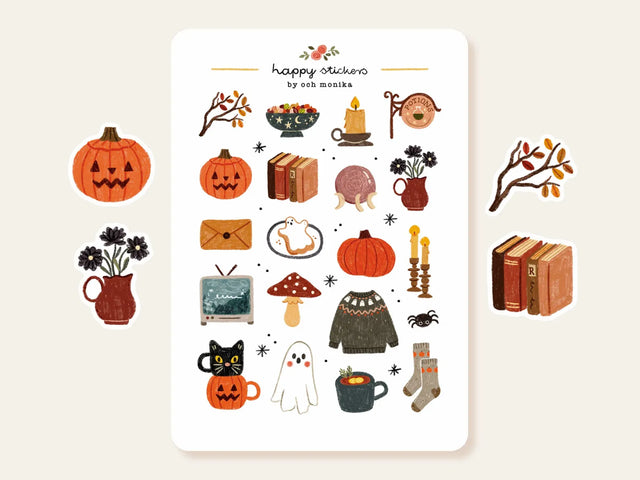 A sticker sheet full of cute little stickers perfect for planners, journals, or scrapbooking ❤