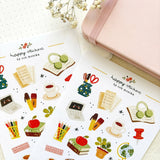 A sticker sheet full of cute little stickers perfect for planners, journals, or scrapbooking ❤