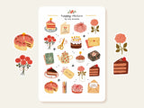 A sticker sheet full of cute little stickers perfect for planners, journals, or scrapbooking ❤