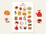 A sticker sheet full of cute little stickers perfect for planners, journals, or scrapbooking ❤
