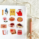 A sticker sheet full of cute little stickers perfect for planners, journals, or scrapbooking ❤