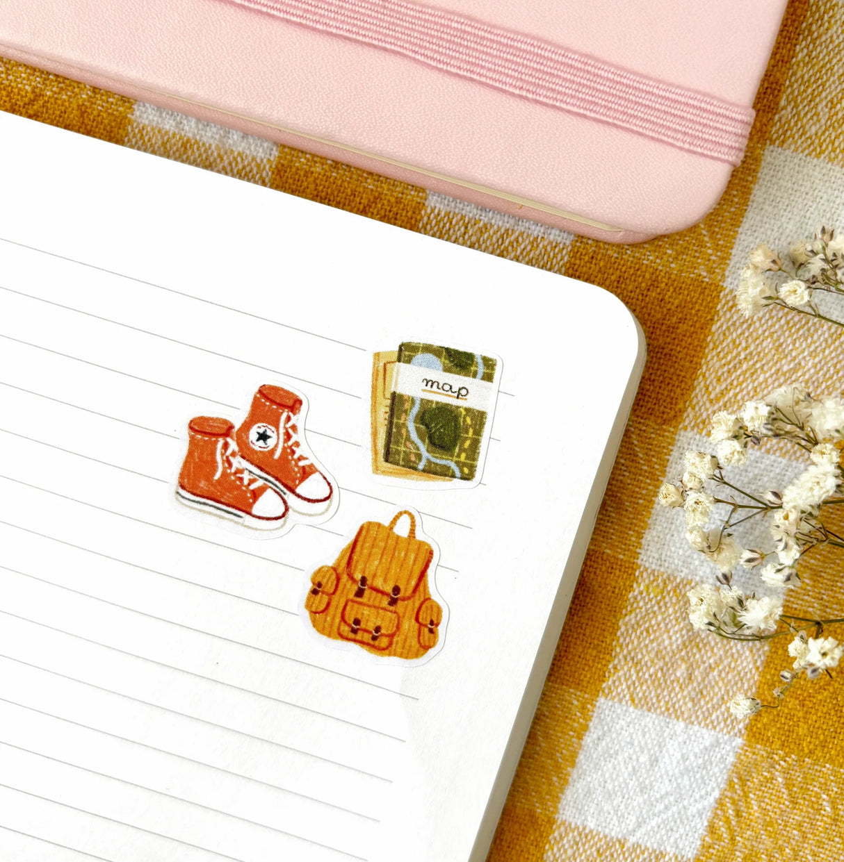 A sticker sheet full of cute little stickers perfect for planners, journals, or scrapbooking ❤