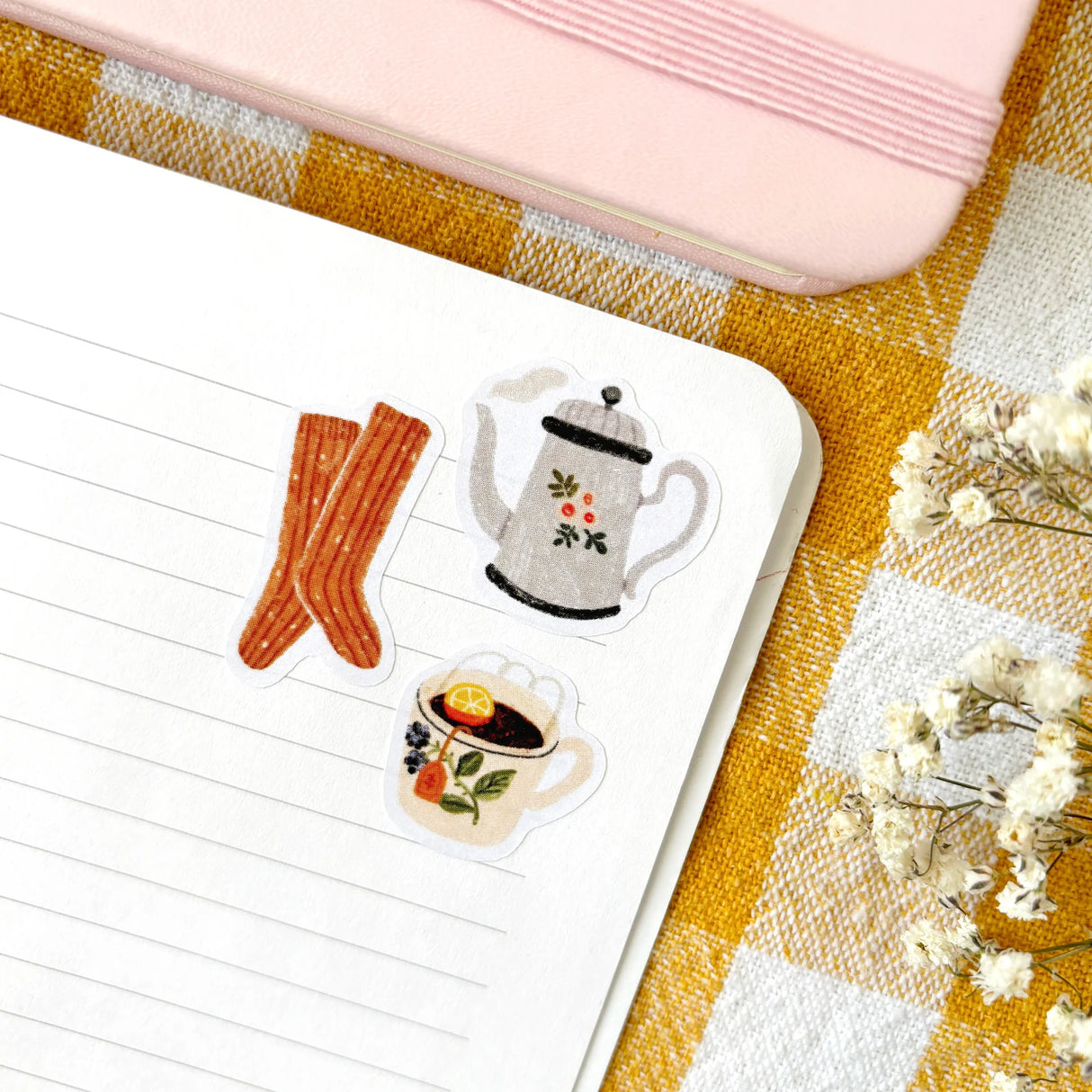 A sticker sheet full of cute little stickers perfect for planners, journals, or scrapbooking ❤
