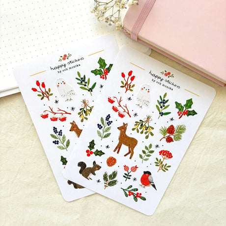 A sticker sheet full of cute little stickers perfect for planners, journals, or scrapbooking ❤