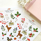 A sticker sheet full of cute little stickers perfect for planners, journals, or scrapbooking ❤