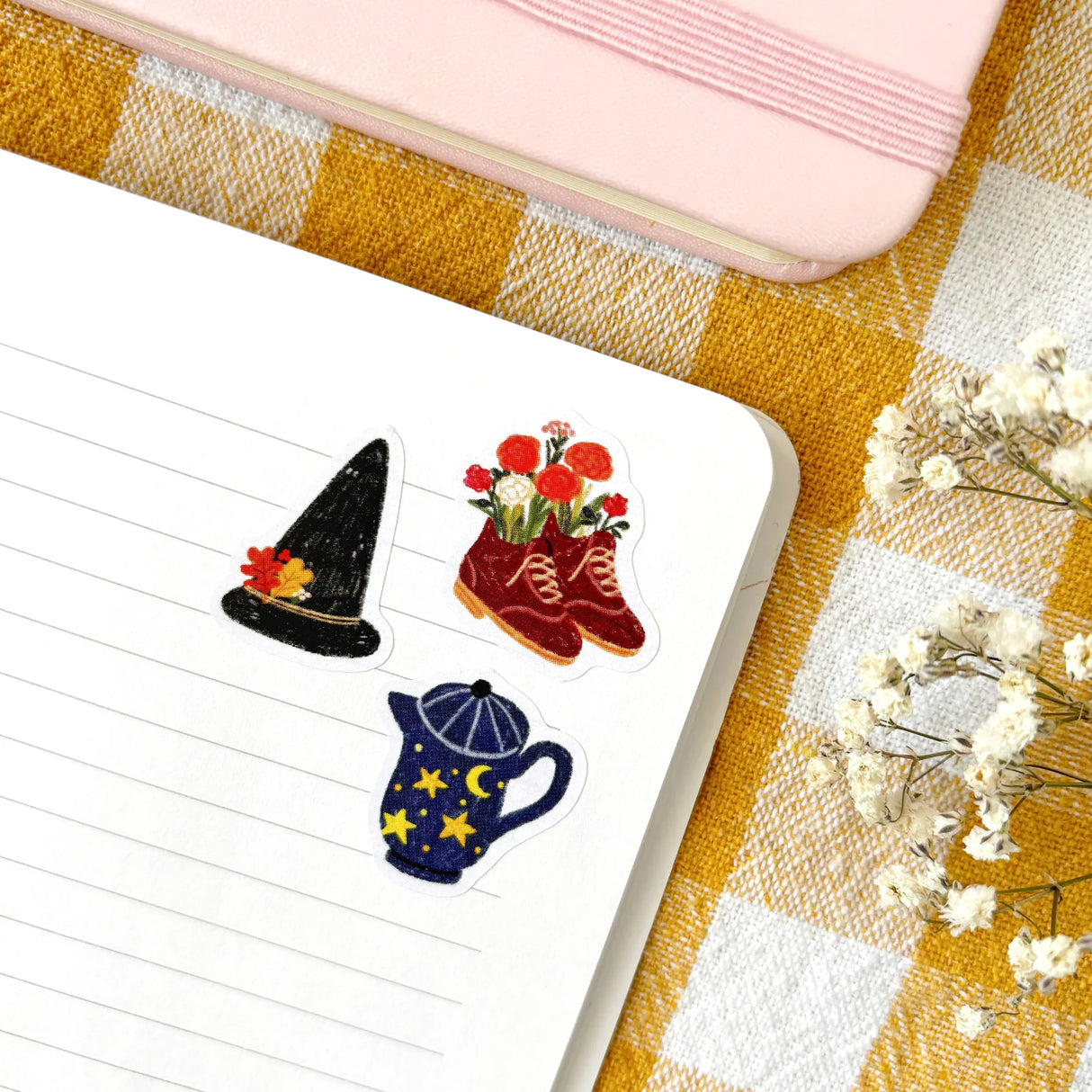 A sticker sheet full of cute little stickers perfect for planners, journals, or scrapbooking ❤