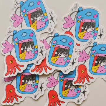 tabetaaii - Octo Phone Sticker