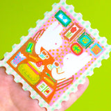 3inch Vinyl Sticker

PET laminate with UV screening to protect from sunlight and weather, 2-4 year outdoor life. PVC free product. Weather and water resistant.