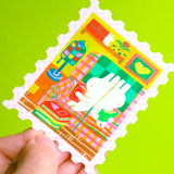3 inch Vinyl Sticker

PET laminate with UV screening to protect from sunlight and weather, 2-4 year outdoor life. PVC free product
