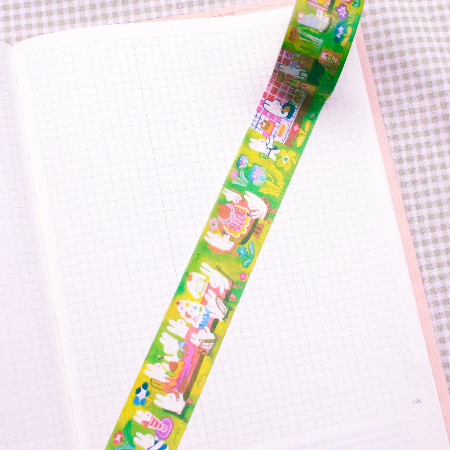Odd Rabbits - Dessert At the Garden Washi Tape

25mm x 10m washi tape.&nbsp;

Great for journaling, scrapbooking and sending letters!&nbsp;