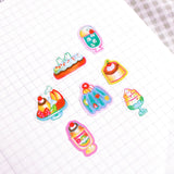 A6 Sticker Sheet.&nbsp;

Should not be placed in areas of heavy wear (phone cases, laptops, water bottles, etc).

Great for journaling or decorating flat spaces!