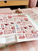 Cherry Rabbit - Office Days Sticker Sheet