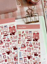 Cherry Rabbit - Office Days Sticker Sheet