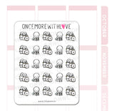 Once More With Love - M1145 Breastpump Sticker Sheet

For my pumping mamas!