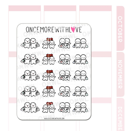 Once More With Love M1152 Shopping Together Sticker Sheet

I love shopping with loved ones because it's fun, and at the end of the day, anything that we do together is quality time spent!