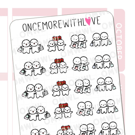 Once More With Love M1152 Shopping Together Sticker Sheet

I love shopping with loved ones because it's fun, and at the end of the day, anything that we do together is quality time spent!