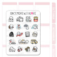Once More With Love - M1476 Nine Year Anniversary Favourites Sticker Sheet

This is the selection of our best-selling stickers released in our 9th year! This sheet may not look very fun... it is filled with stickers of my grief from losing my dad... but I still wanted to put it together to honour the love and the loss I went through this year.
