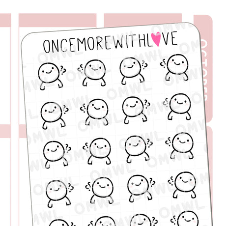 Once More With Love - M1478 Clueless Sticker Sheet

This is the look of my child when I ask him where he put my most precious fountain pen!! Anyway, this sticker can work for so many different things but I definitely designed this as a side-eye to my kiddo hahaha