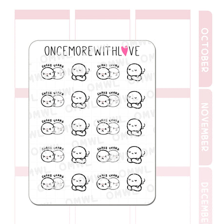 Once More With Love - M1487 Shake My Head Sticker Sheet

There are so many expressions that this sticker sheet can apply to! The possibilities are simply endless for this one!