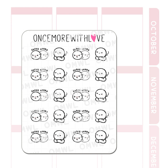 Once More With Love - M1487 Shake My Head Sticker Sheet

There are so many expressions that this sticker sheet can apply to! The possibilities are simply endless for this one!