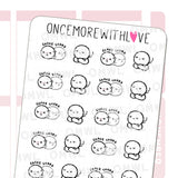 Once More With Love - M1487 Shake My Head Sticker Sheet

There are so many expressions that this sticker sheet can apply to! The possibilities are simply endless for this one!