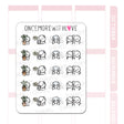 Once More With Love - M1490 Social Anxiety Sticker Sheet

A delightfully awkward sticker sheet for when you want to say “hi” but your brain says “run!”