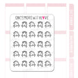 Once More With Love - M1492 Sarcastic Suuure Sticker Sheet

Uh huh, uh hmm. Nods munchkin. Suuure. Thought munchkin: Suuure...