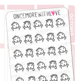 Once More With Love - M1492 Sarcastic Suuure Sticker Sheet

Uh huh, uh hmm. Nods munchkin. Suuure. Thought munchkin: Suuure...