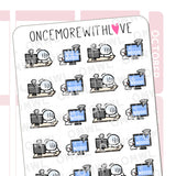 Once More With Love - M1493 Blue Screen of Death Sticker Sheet

A sticker sheet for when you wish Ctrl+Alt+NOPE could revive the blue screen of death...