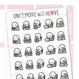 Once More With Love - M1498 Barely Awake Sticker Sheet

Can I please go back to bed?