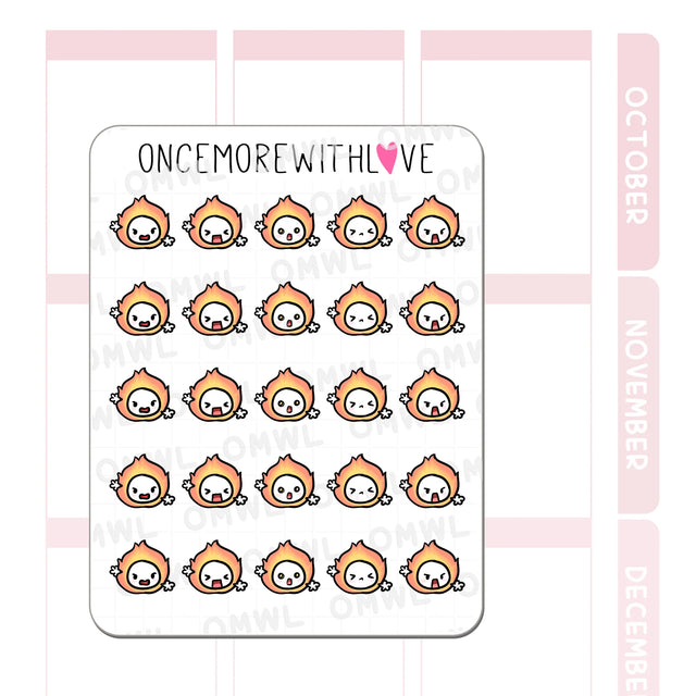 Once More With Love - M1501 Fired Up Sticker Sheet

GRRRR! Feeling fired up? These munchkins are with you!