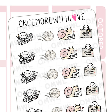 Once More With Love - M1515 Letters With Love Mail Club Sticker Sheet

Some stickers to mark when you receive your Letters with Love subscription mail!