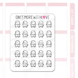 Once More With Love - M1522 Shake That Booty Sticker Sheet

Aahhh I honestly don't know why I drew this, but who doesn't need a bum-shaking munchkin? Haha it literally looks sooo cute! Maybe to use for squats or gym?
