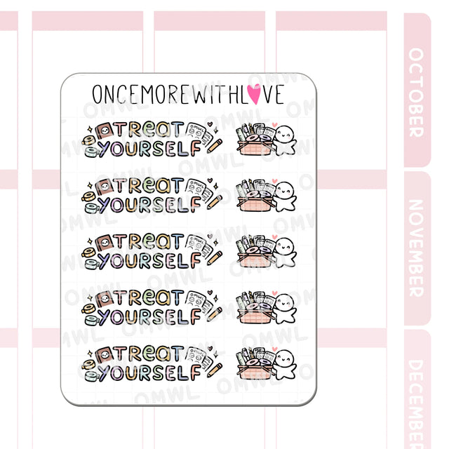 Once More With Love - M1523 Treat Yourself (To Stationery) Sticker Sheet

Treat yourself! To... cute stationery! This is the best way to treat yourself!