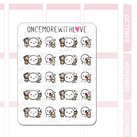 Once More With Love - M1525 Sweet Treats Sticker Sheet

Sweet treats for a sweet tooth!