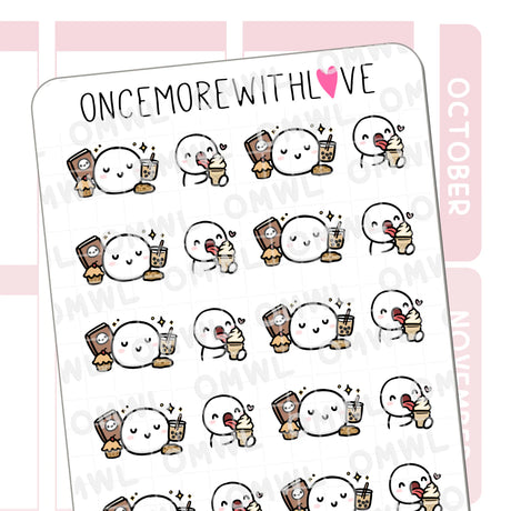 Once More With Love - M1525 Sweet Treats Sticker Sheet

Sweet treats for a sweet tooth!